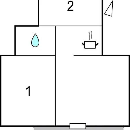 아파트 2 Bedroom Lovely In 풀라